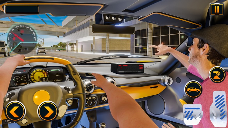 Real Taxi Driver Simulator 3D