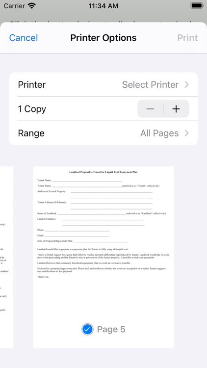 Rent Repayment Plan screenshot-3