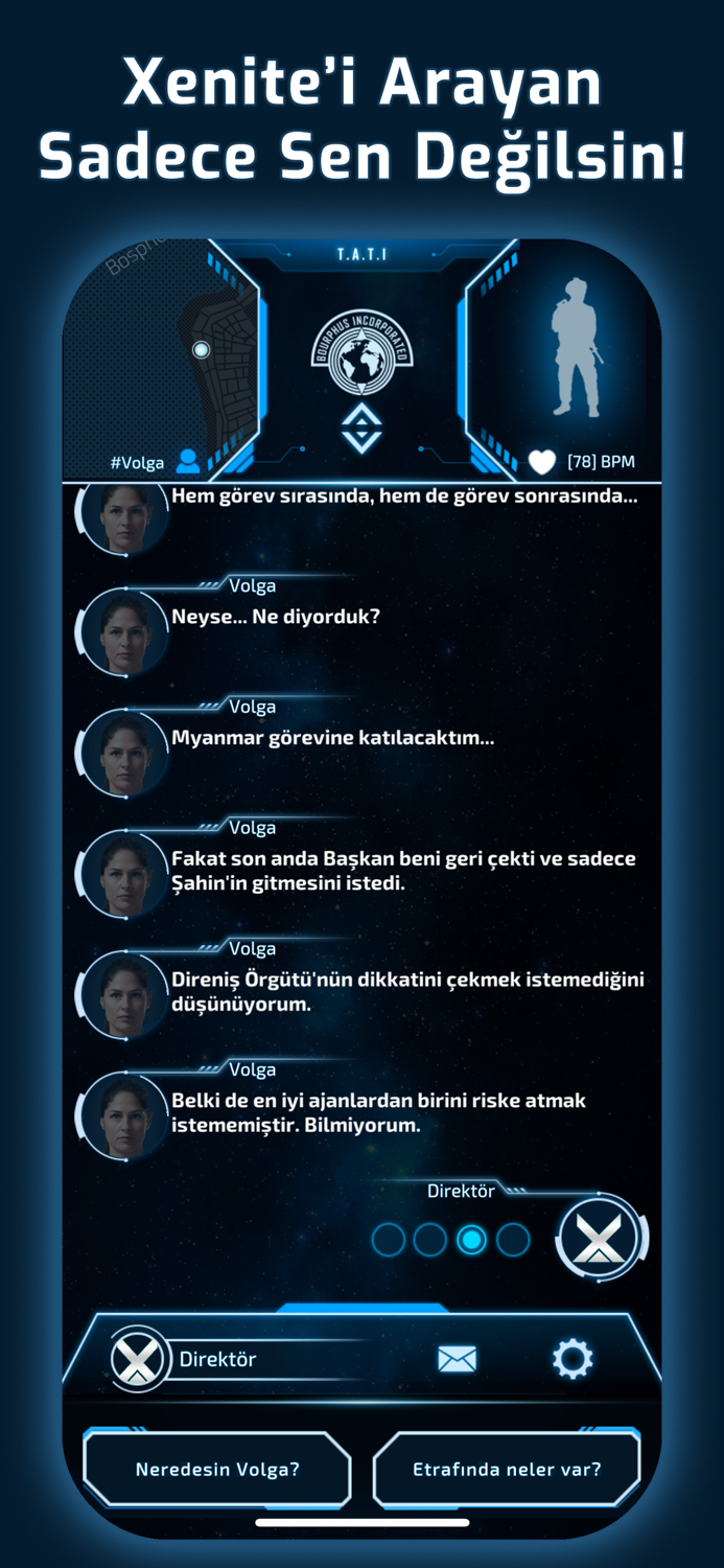 Director Xenite - Hikaye Oyunu