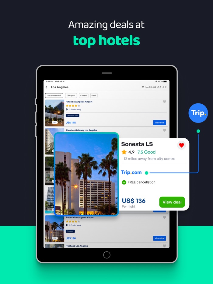 Cheap Hotels・Hotel Deals