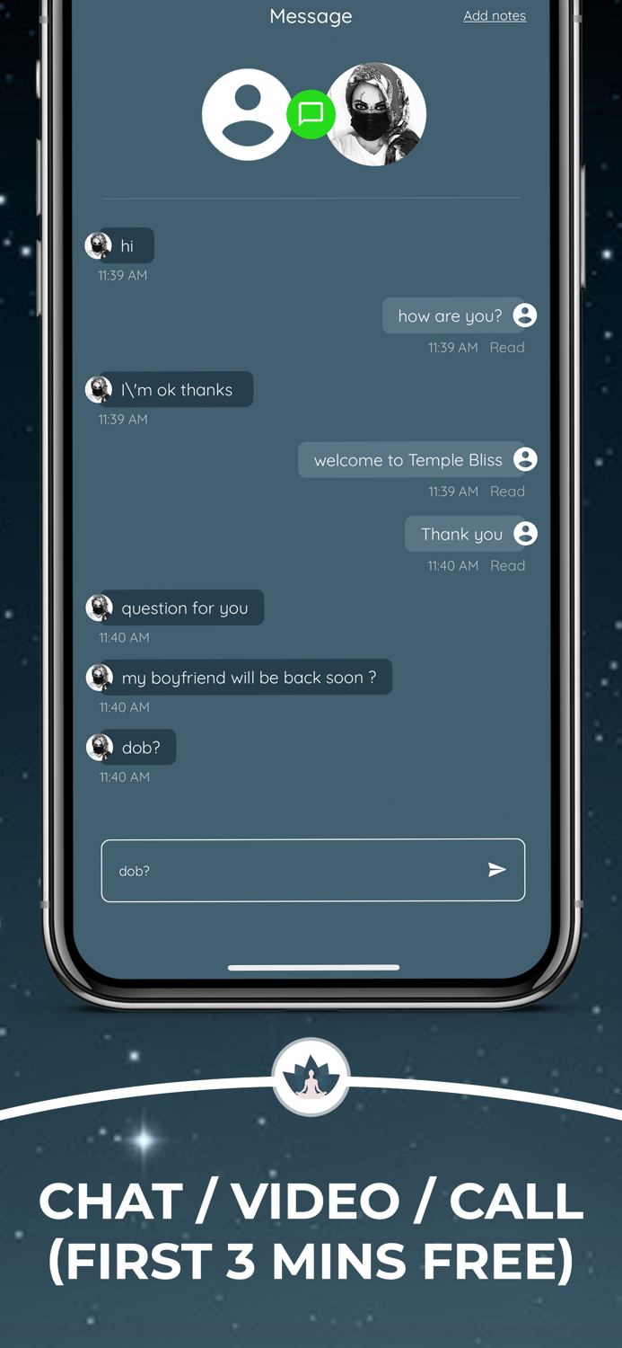 Temple Bliss Live Psychics