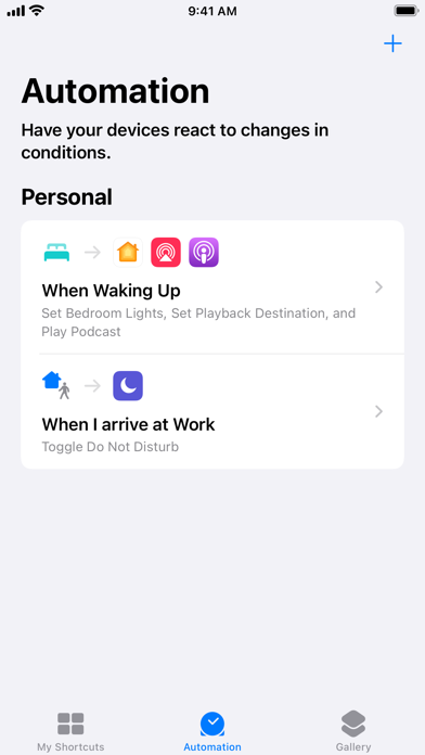 Shortcuts screenshot 2