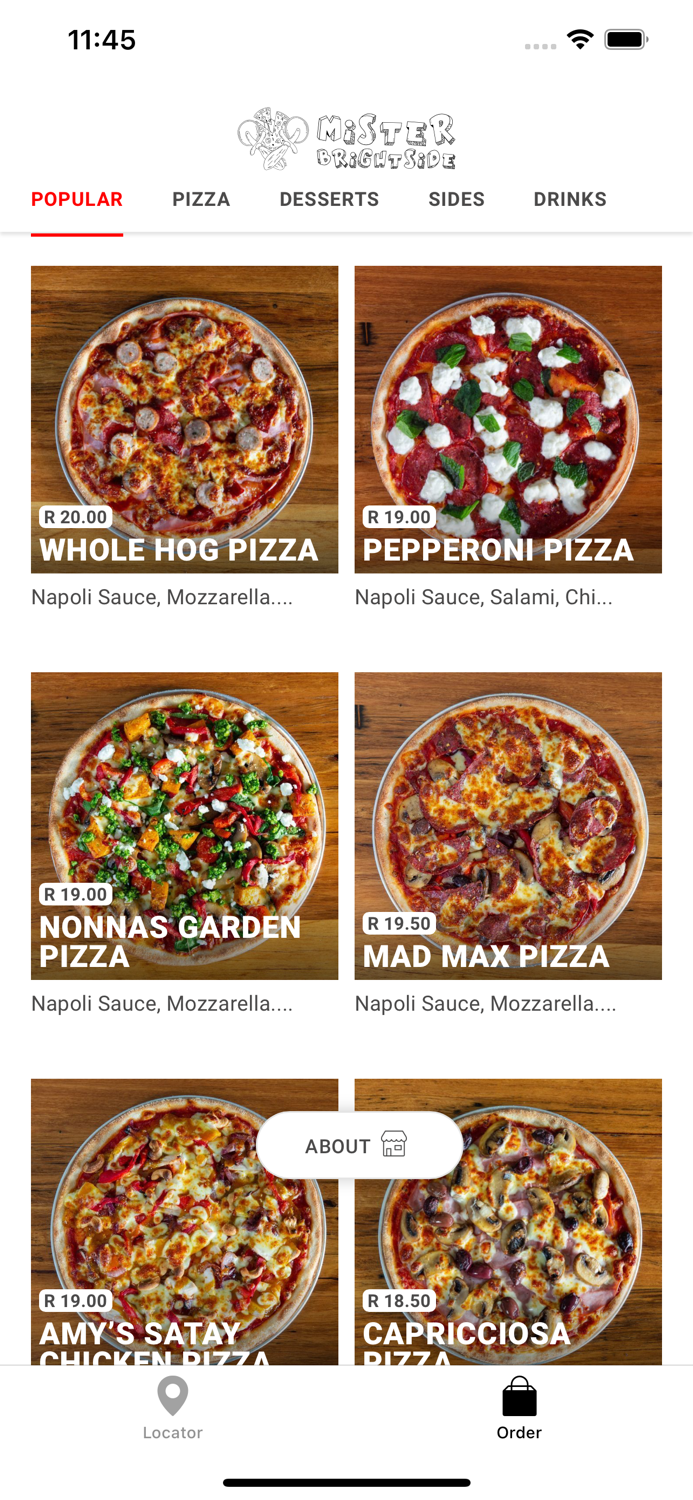 Mister Brightside Pizza