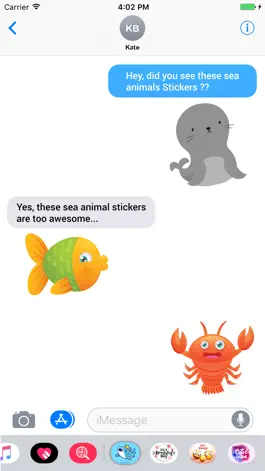 Game screenshot Sea Animals Stickers Pack hack