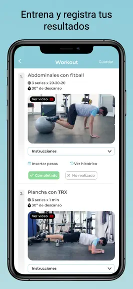Game screenshot Obyfit Personal Trainer apk
