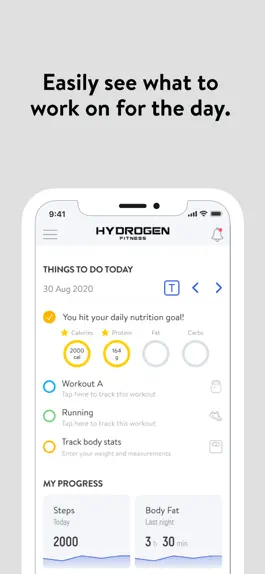 Game screenshot Hydrogen Fitness App mod apk