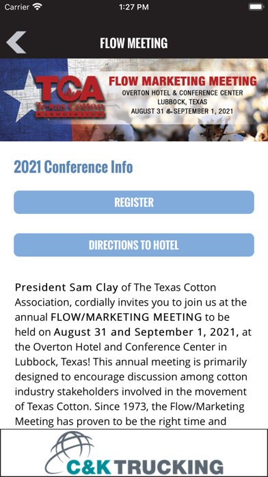 Texas Cotton Association screenshot 2