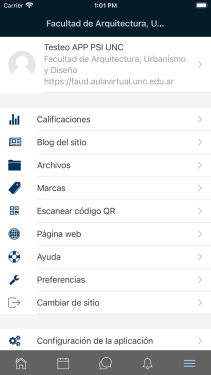 Aula Virtual UNC screenshot-3