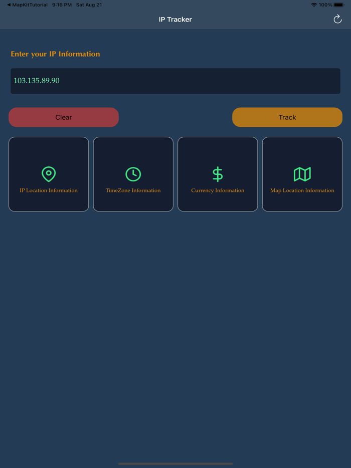 IP Tracker - ISP information