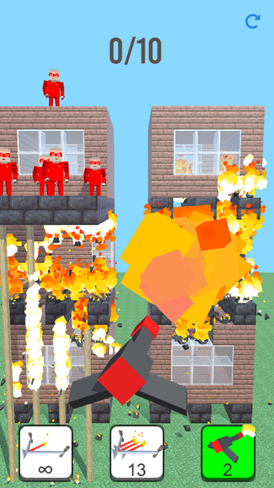 Burn it Down! 3D Pixel Game screenshot 6