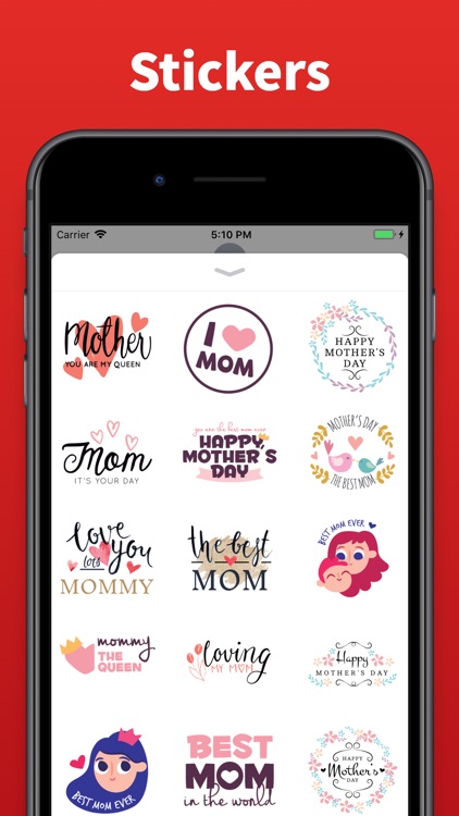 Mother Day stickers & emoji