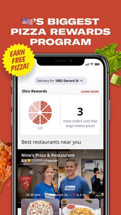 Slice–Pizza Delivery & Pick Up