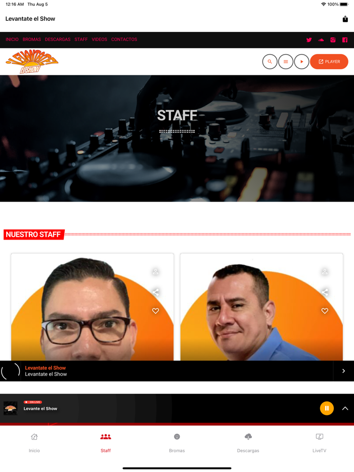 Levante el show Nicaragua