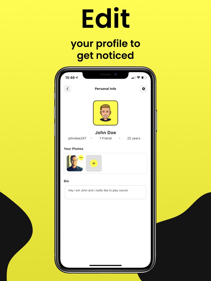 Hyup Find new Friends on Snap