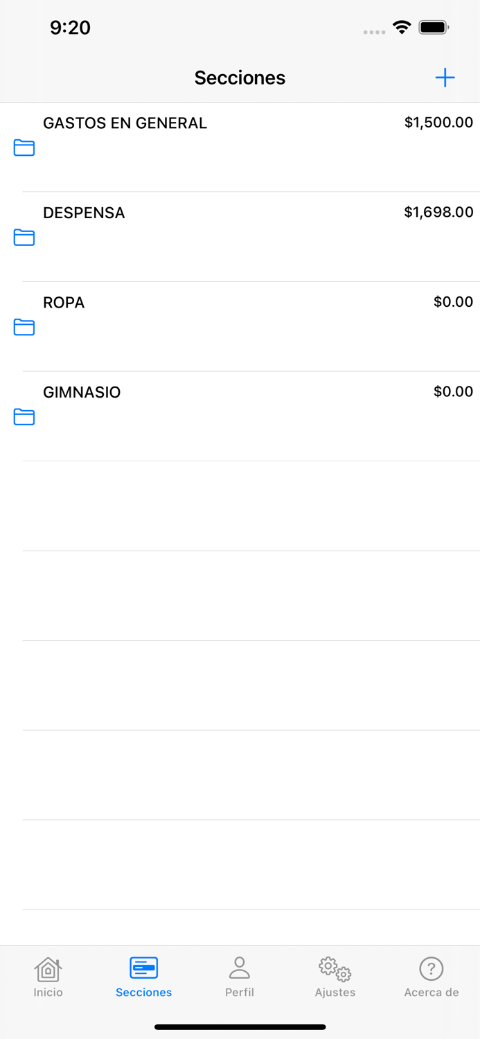 Control de Gastos App
