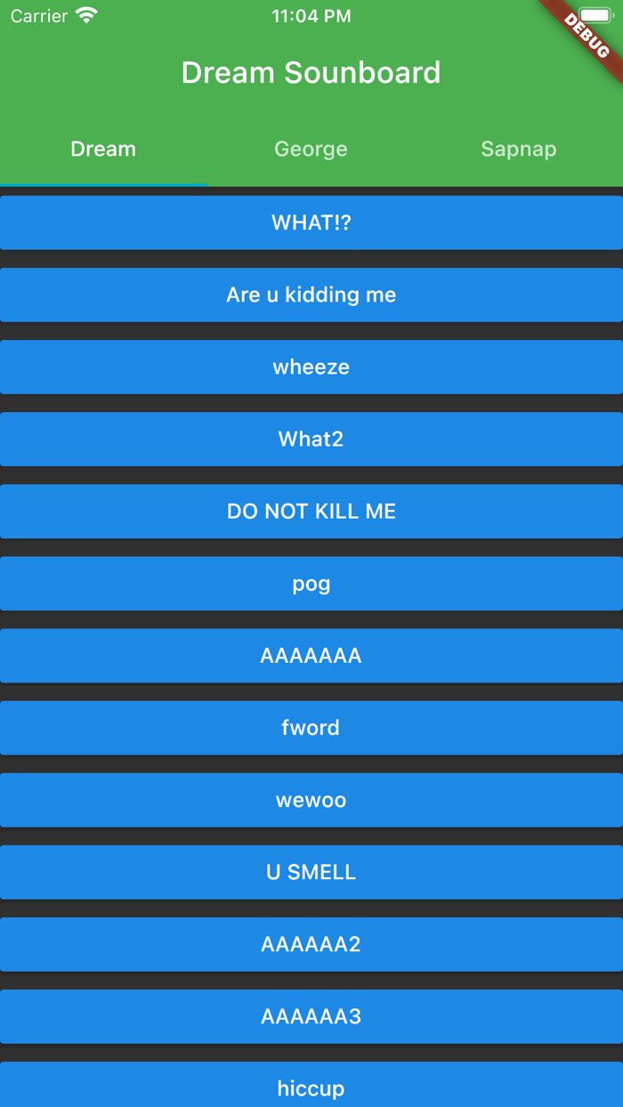 DreamTeam Soundboard