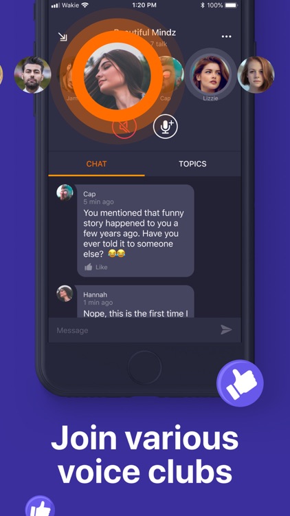 Talk chat to strangers wakie voice Wakie App