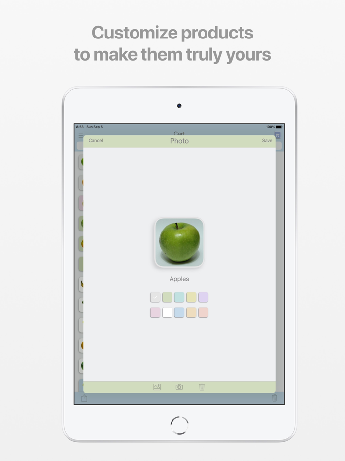 Magnet List – Shopping list