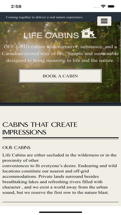 LIFE CABINS