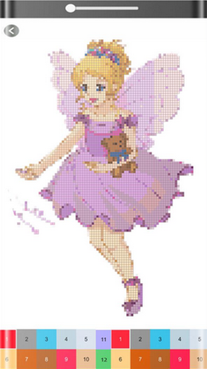 Paint By Number Pixel Art Game