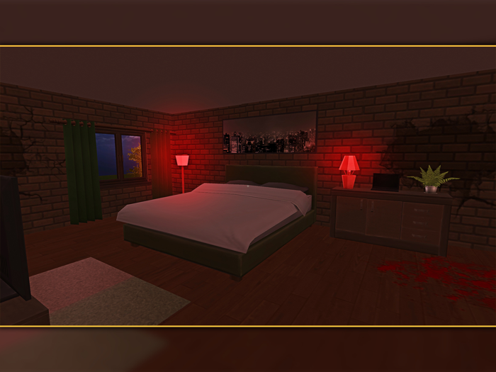 My Baby In Dark Yellow House