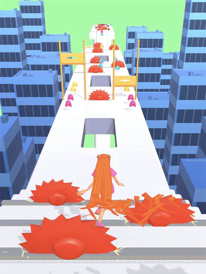 Hair Runner challenge