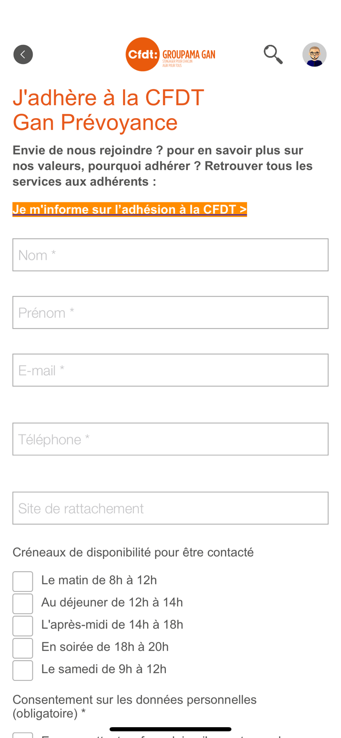 CFDT Groupama Gan