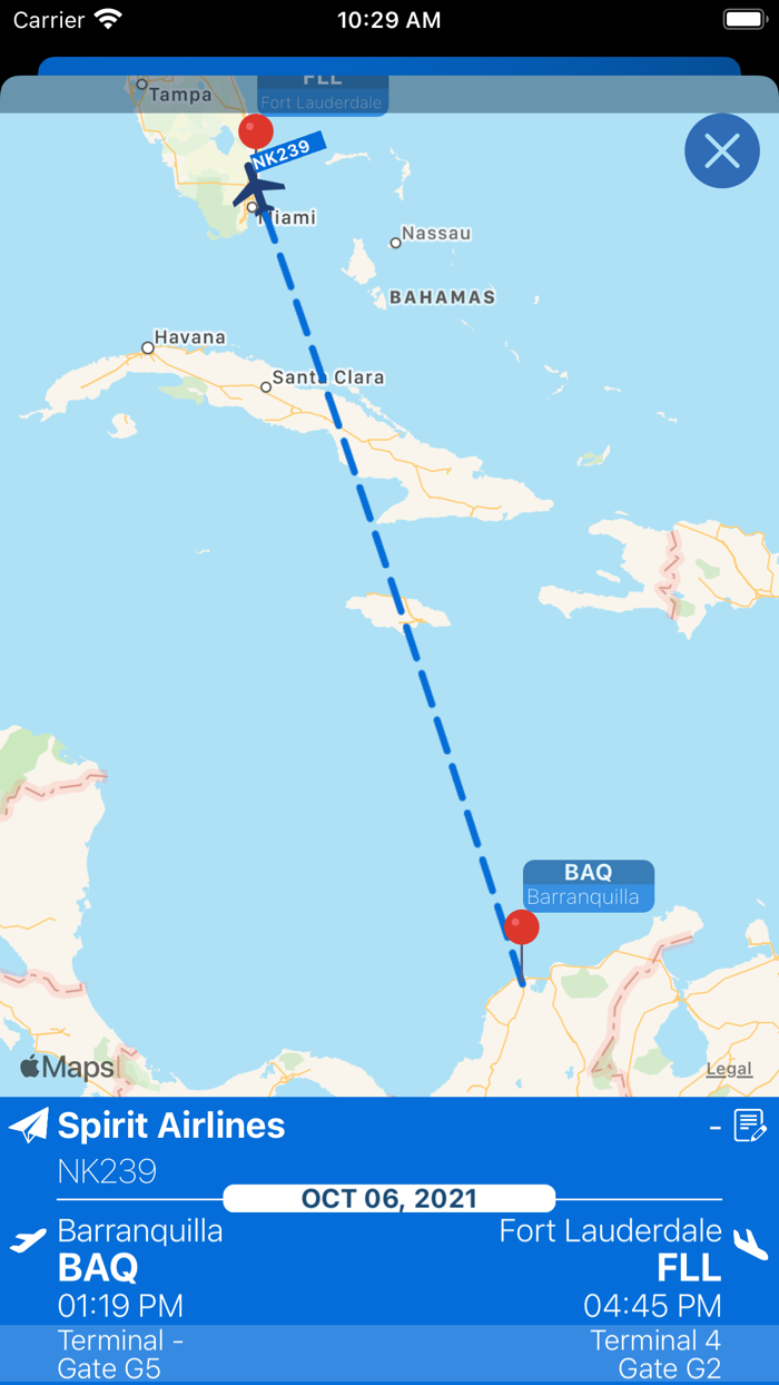 Fort Lauderdale Airport Radar