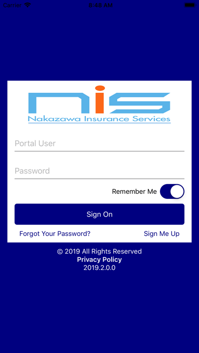 How to cancel & delete Nakazawa Ins. Services Online from iphone & ipad 1