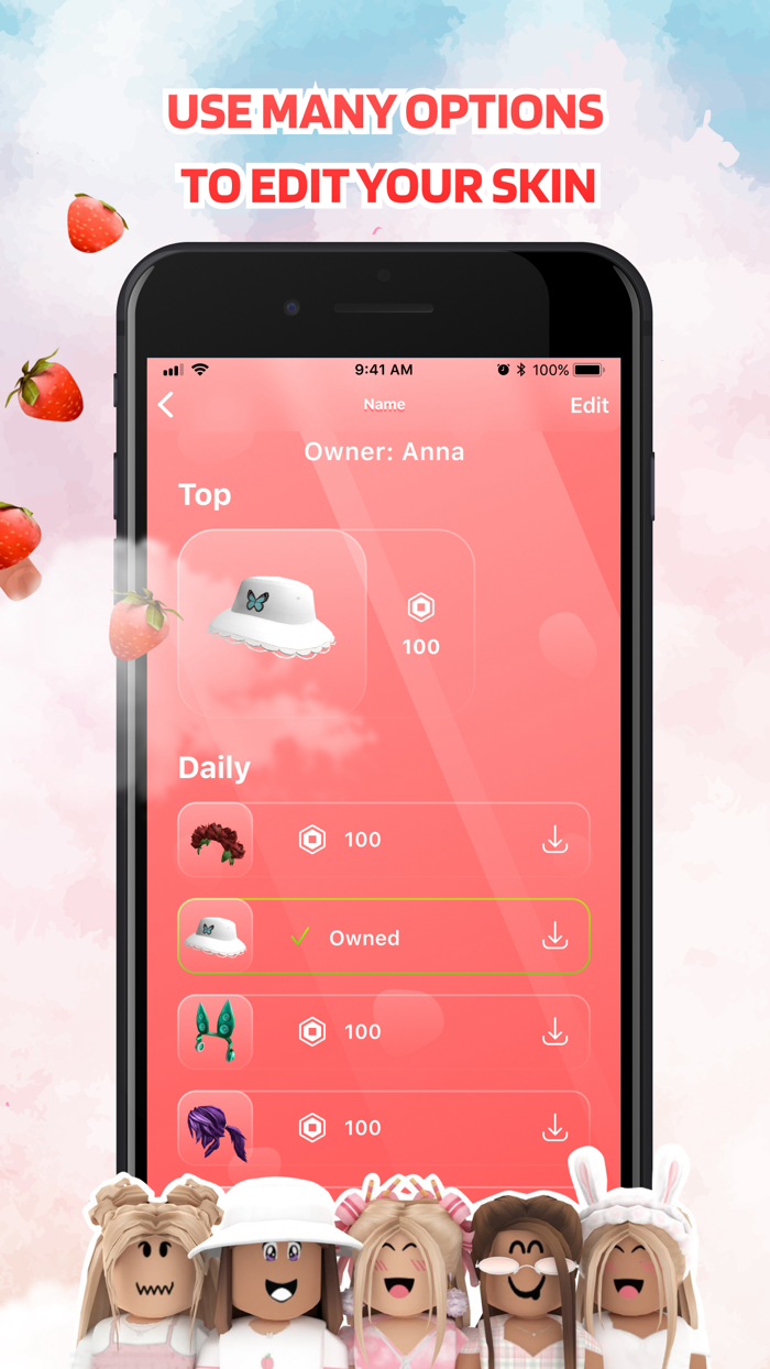 Girls Skins for Roblox