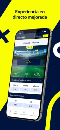 Captura 2 William Hill Apuestas iphone