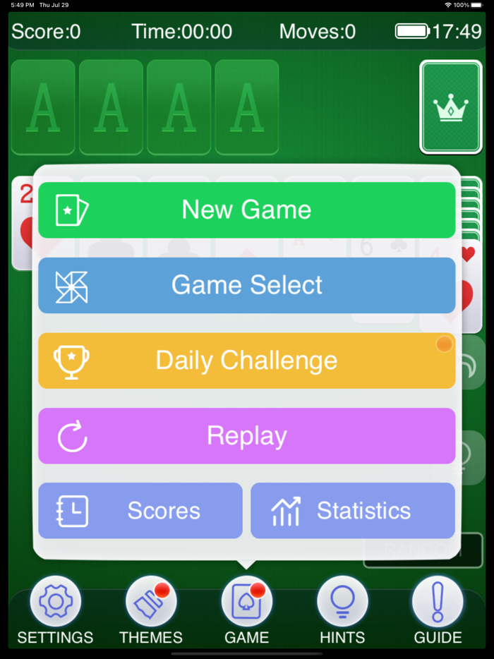 Classic Solitaire Game 2021