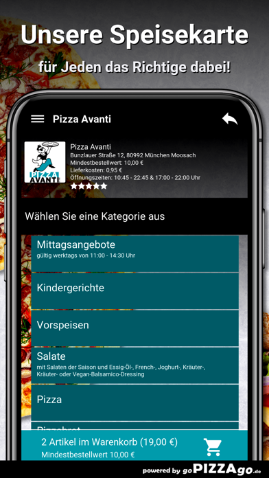 Pizza Avanti München Moosach screenshot 4