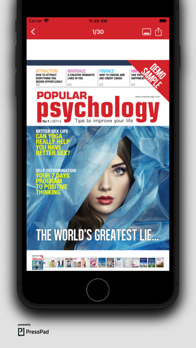 Popular Psychology Magazine screenshot 2