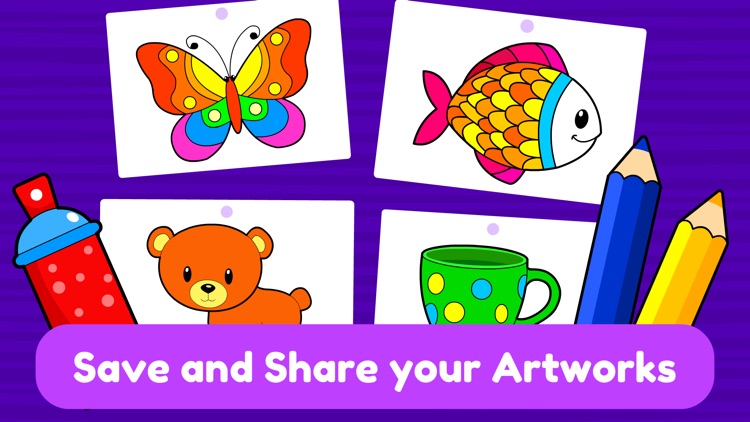 Preschool Kids Coloring Games screenshot-7