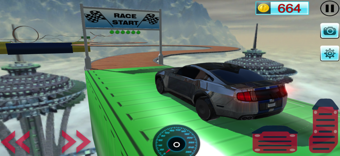 Impossible Ramps Stunt Racing