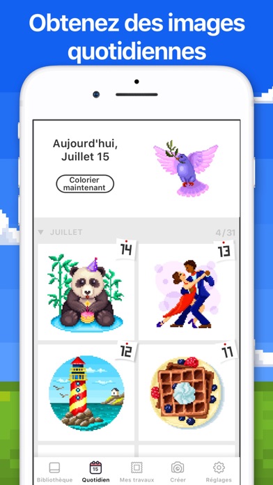 Jeux de coloriage - Pixel Art Jeux de coloriage - Pixel Art