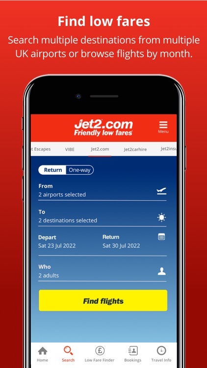 Jet2.com - Flights Travel App