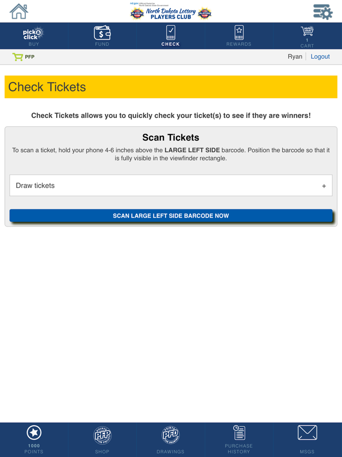 ND Lottery Players Club