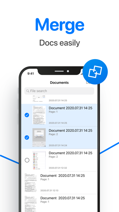 iScan - PDF & Document Scanner Screenshot