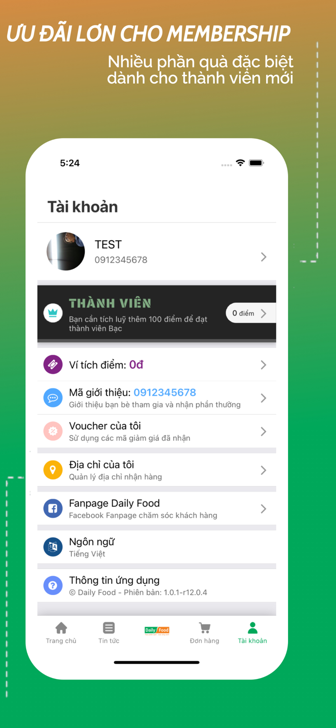 Daily Food-Ngon Sạch Mỗi Ngày