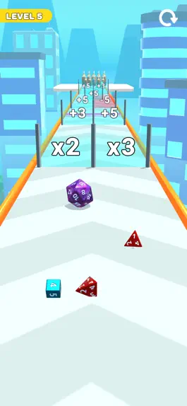 Game screenshot Dice Run 3D! apk