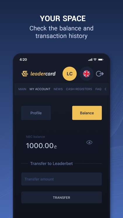 Leadercard • e-wallet screenshot-4