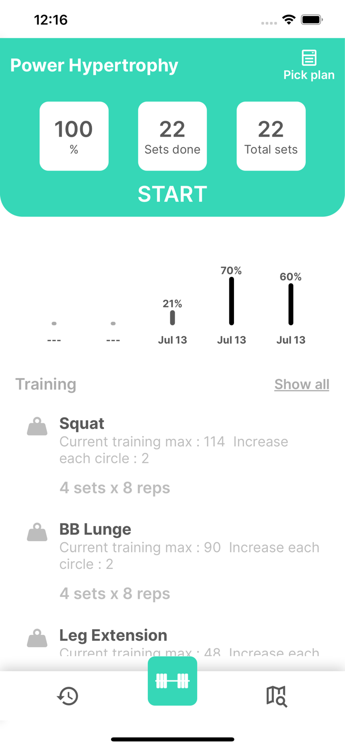 Your Workout Plan Lite