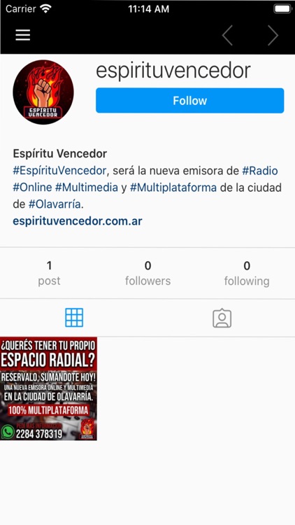 ESPIRITU VENCEDOR