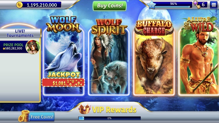 Wolf Bonus Casino -Vegas Slots