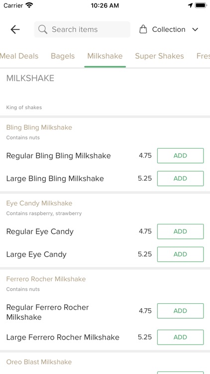 Berries Bagels & Shakes App
