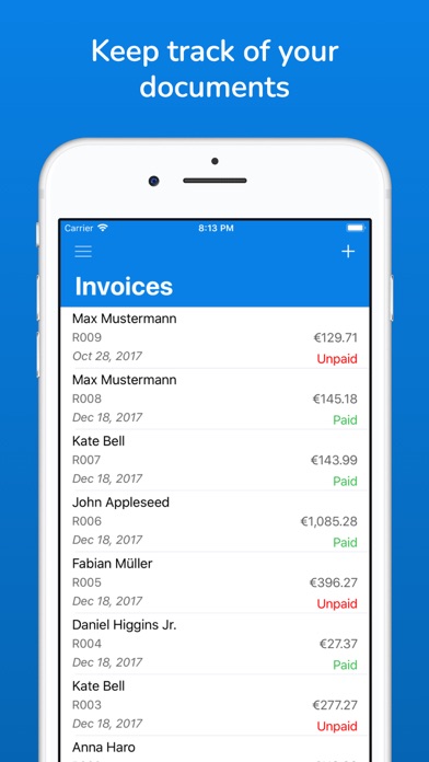 How to cancel & delete BillMore - Create Invoices from iphone & ipad 1