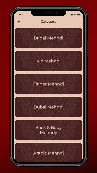 How to cancel & delete New Mehndi Designs from iphone & ipad 3