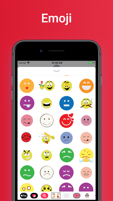 Stickers Emoji for iMessage screenshot 2